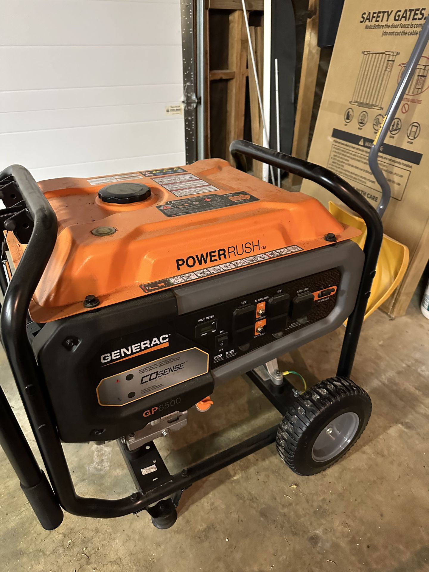 Generac GP6500 portable generator
