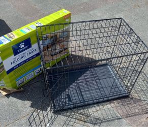 Dog Crate - Foldable 30”