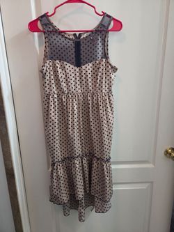 American rag, polk a dot dress