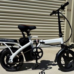 48V Folding Electric Bike 2-Seater | Compact E-Bike | Great Condition