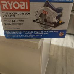 Circular Saw With Laser