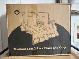 VIVOHOME Stadium Seats with Back Support and Cushion