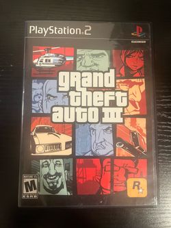Grand Theft Auto III (Sony PlayStation 2, 2003) CIB