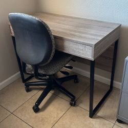 Desk and Chair