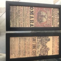 Railroad flyer relpliicas