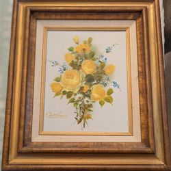 Floral Oil Painting 