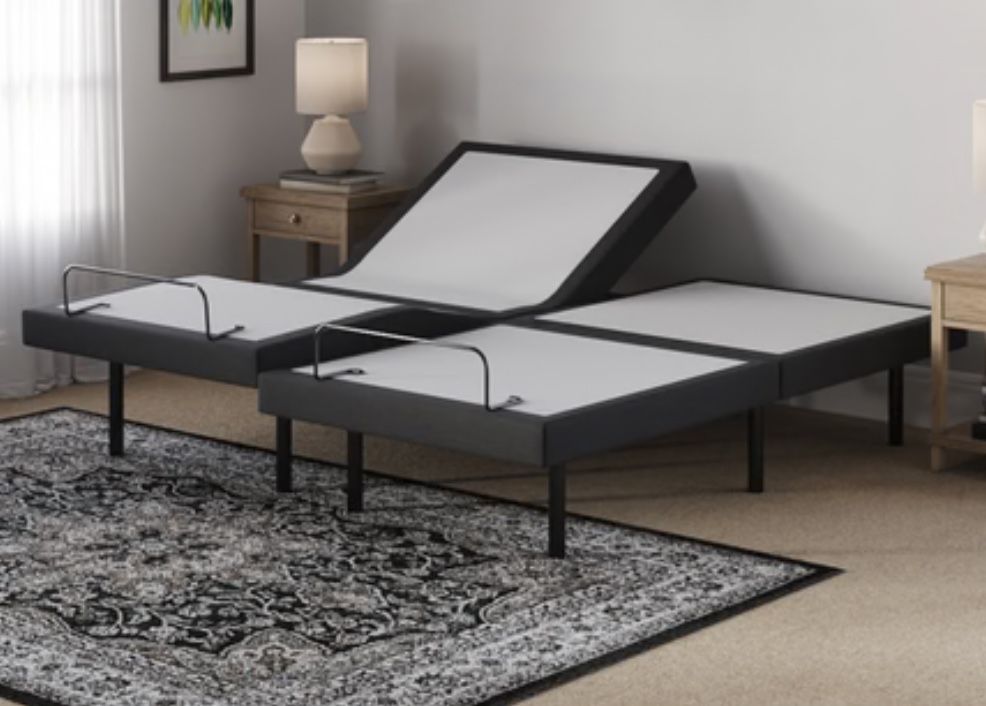 Ghost Bed Twin XL Mattress + Adjustable Frame