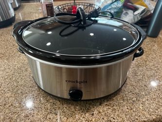:Crock-Pot Slow Cooker – Stainless Steel