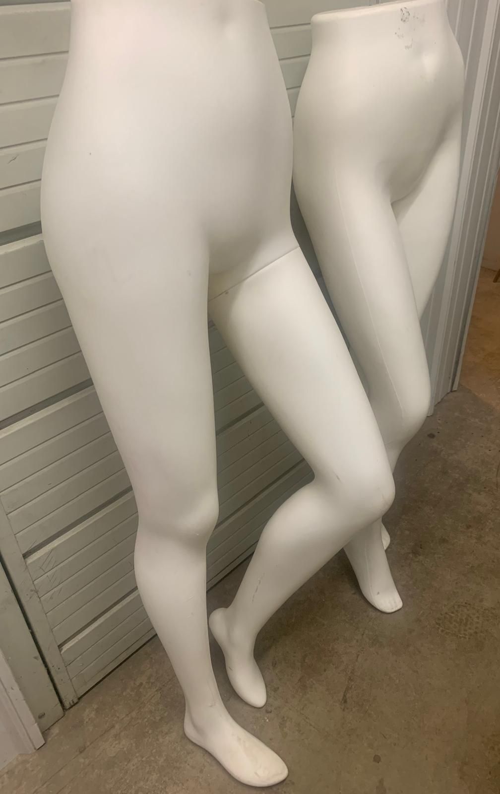 3 HALF BODY MANNEQUINS AVAILABLE - PRICE FOR EACH 