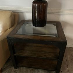 Living Room Coffee Table W/ or W/o Lamp