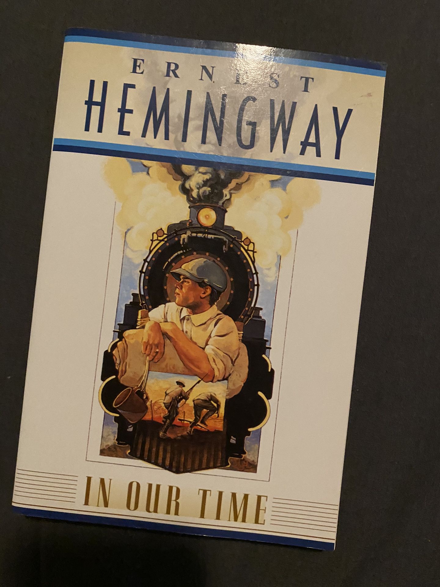 Book “In our town” by Ernest Hemingway