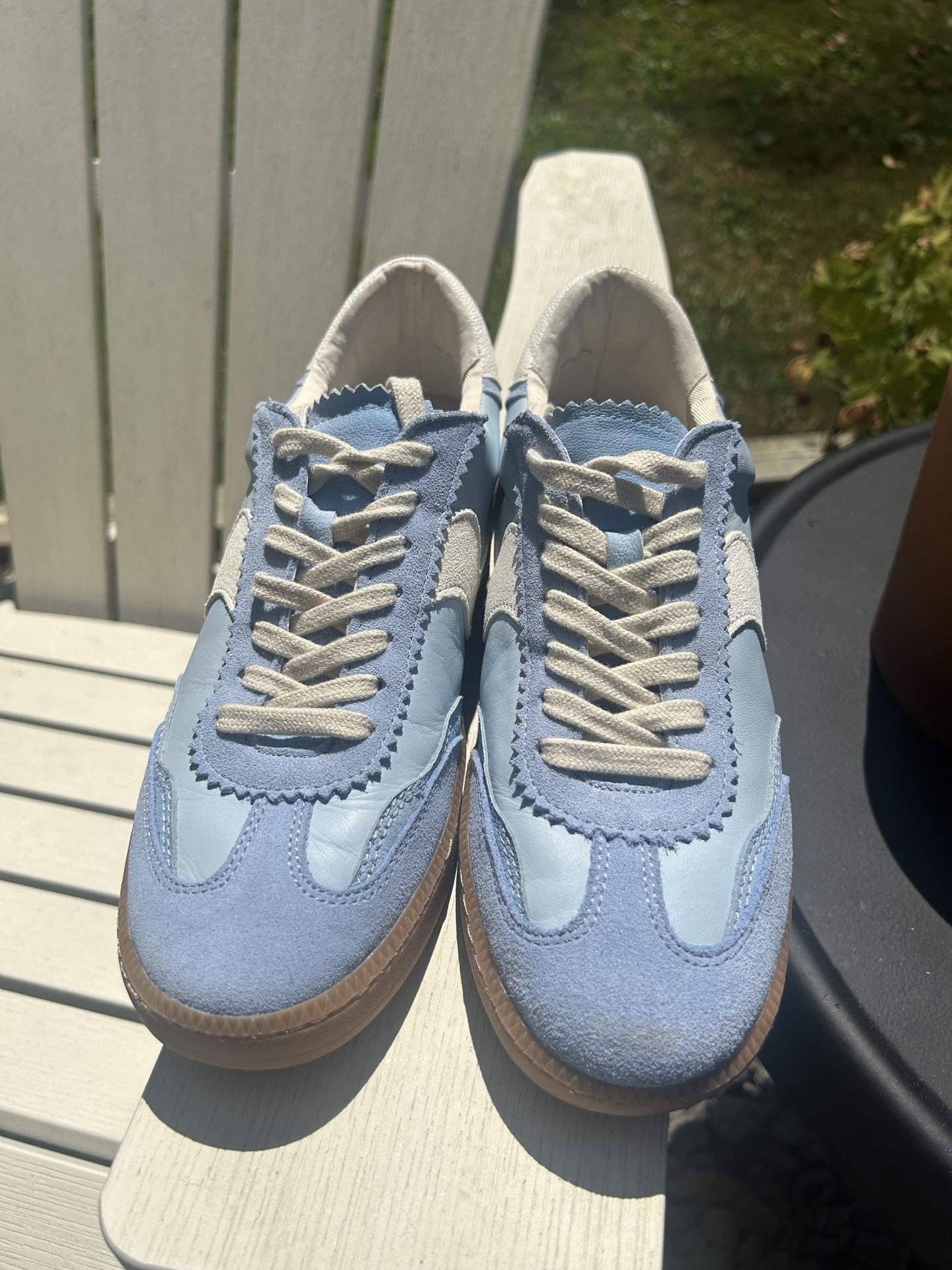Dolce Vita Women's Sneaker Blue Suede Size 8.5