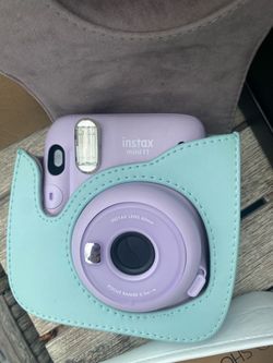 Instax camera purple