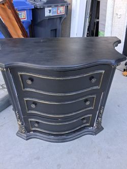 Black Dresser "Read Description"