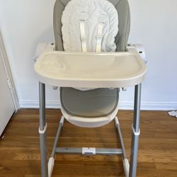 BABY JOY Infant And Baby Convertible High Chair And Swing 