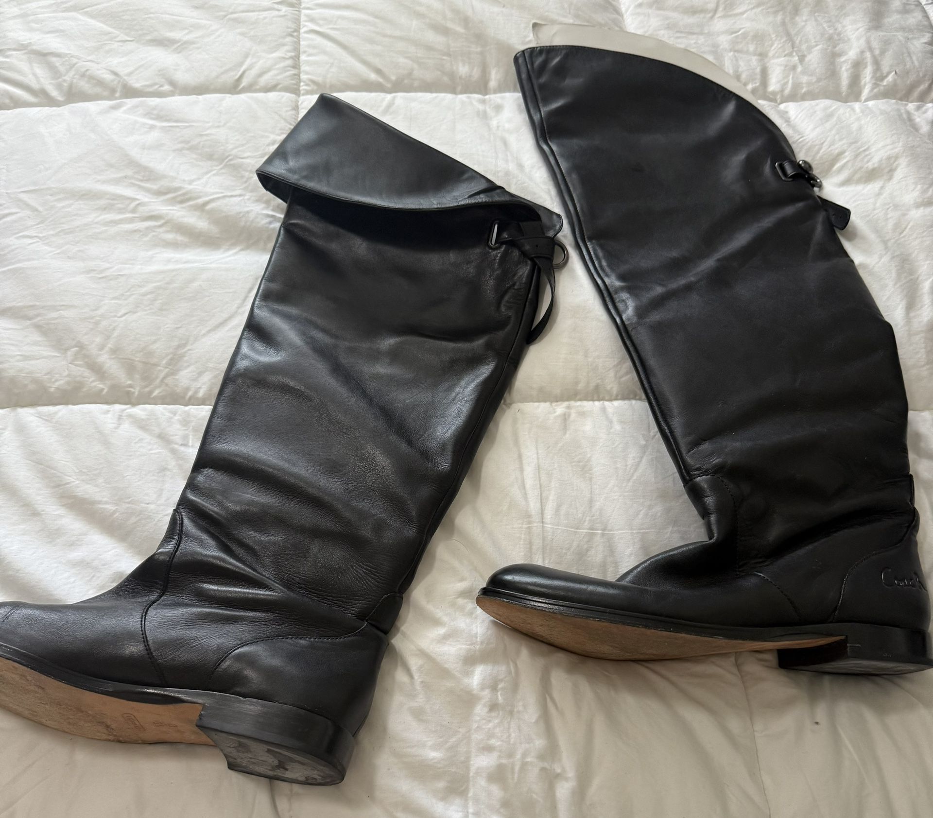 Coach Cheyenne Knee High Riding Boots