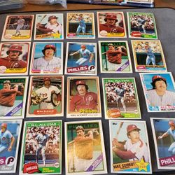Lot 20 Random Mike Schmidt Philadelphia Phillies Baseball Cards All For  $20