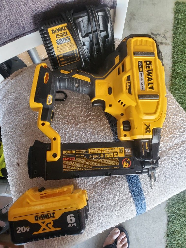 18 Gage DeWalt Nail Gun
