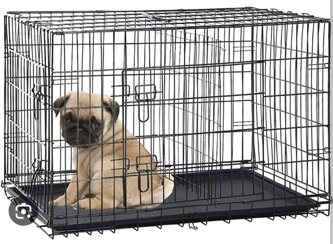 24" Foldable Dog Crate