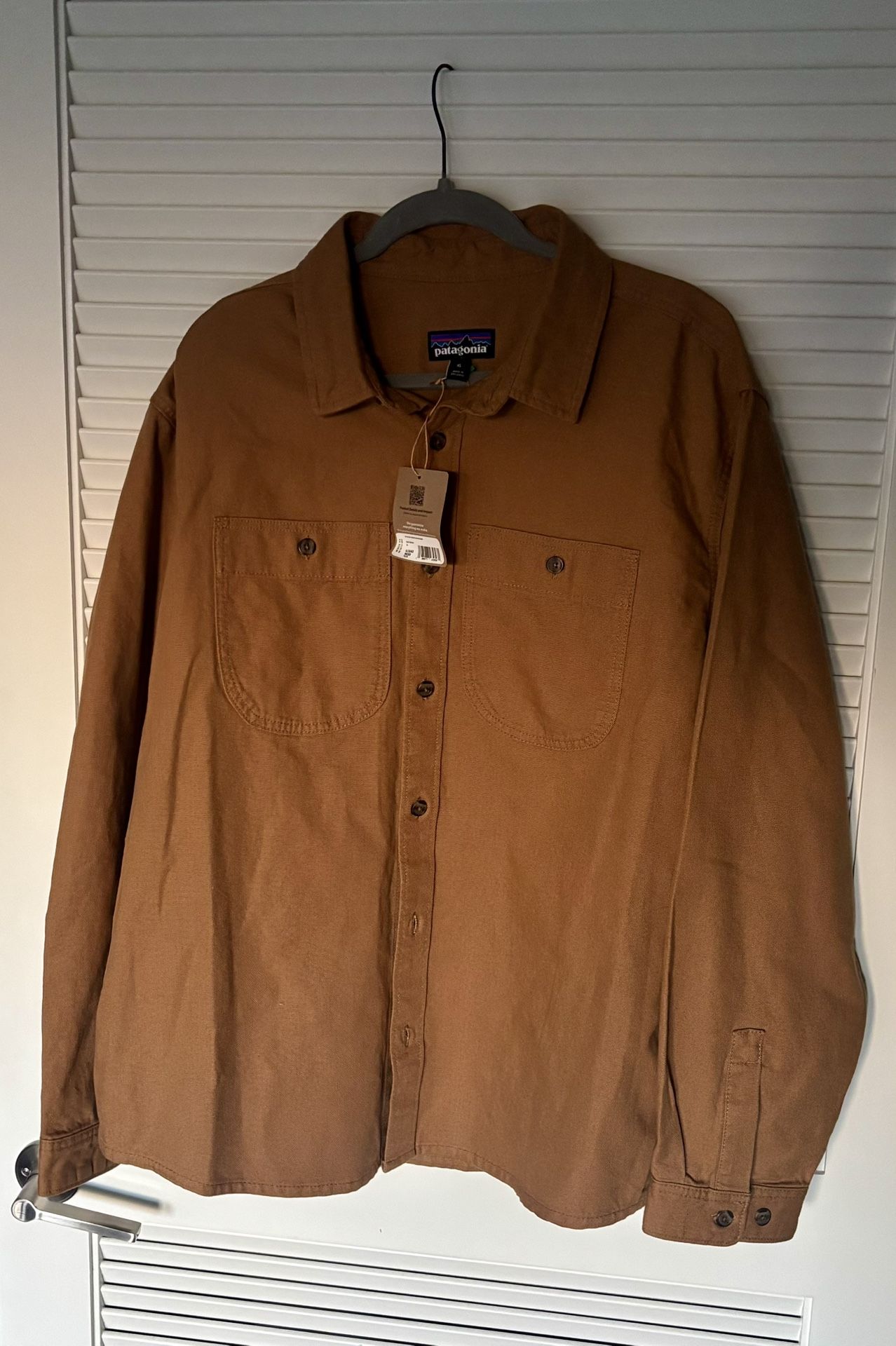 Patagonia Men's Point Reyes Canvas Shirt XL