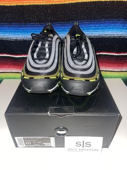Nike Air Max 97 - Undefeated Black Volt Sz 10
