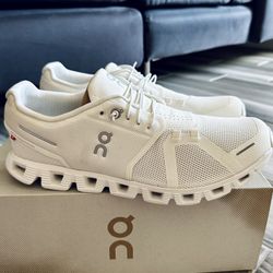 Men's On Cloud Cloud 5 Running Shoes - All White - Size 8, 11.5, 12, 13