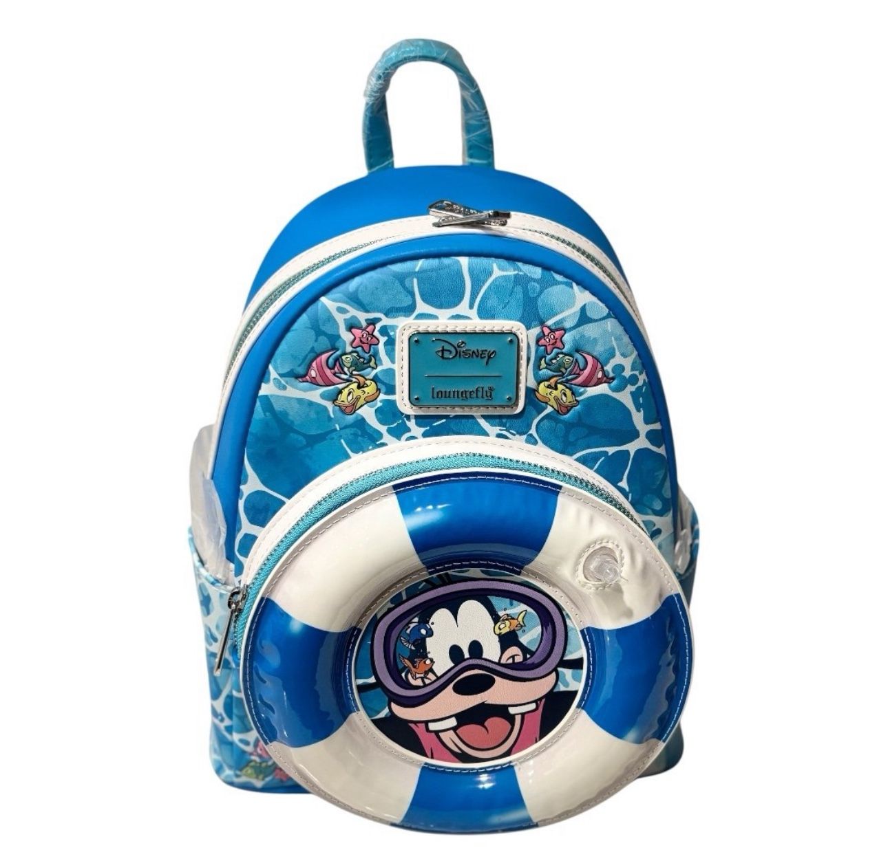 Loungefly Disney Goofy Floatie Mini Backpack.