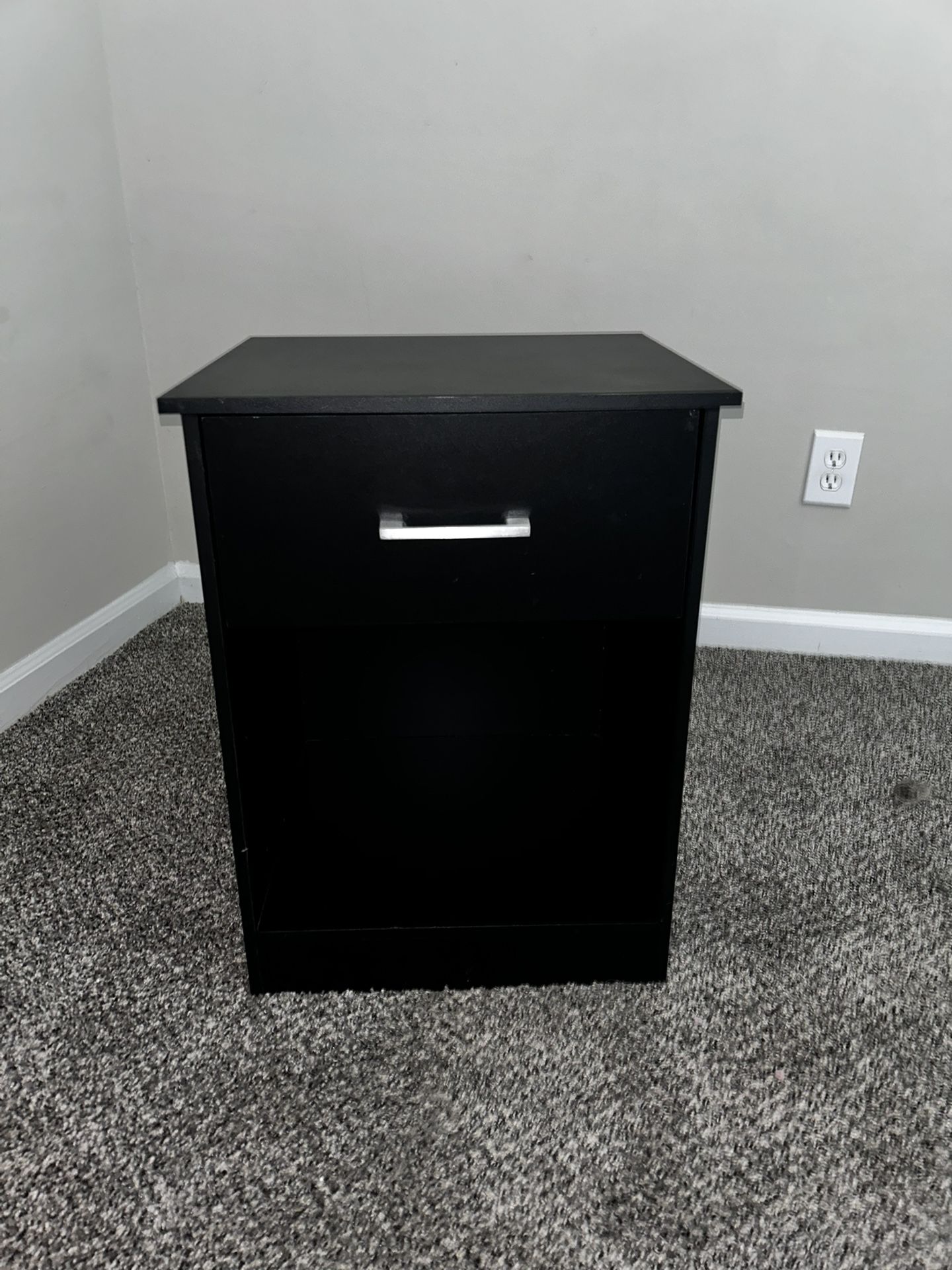Black Dresser + 2 Night Stands