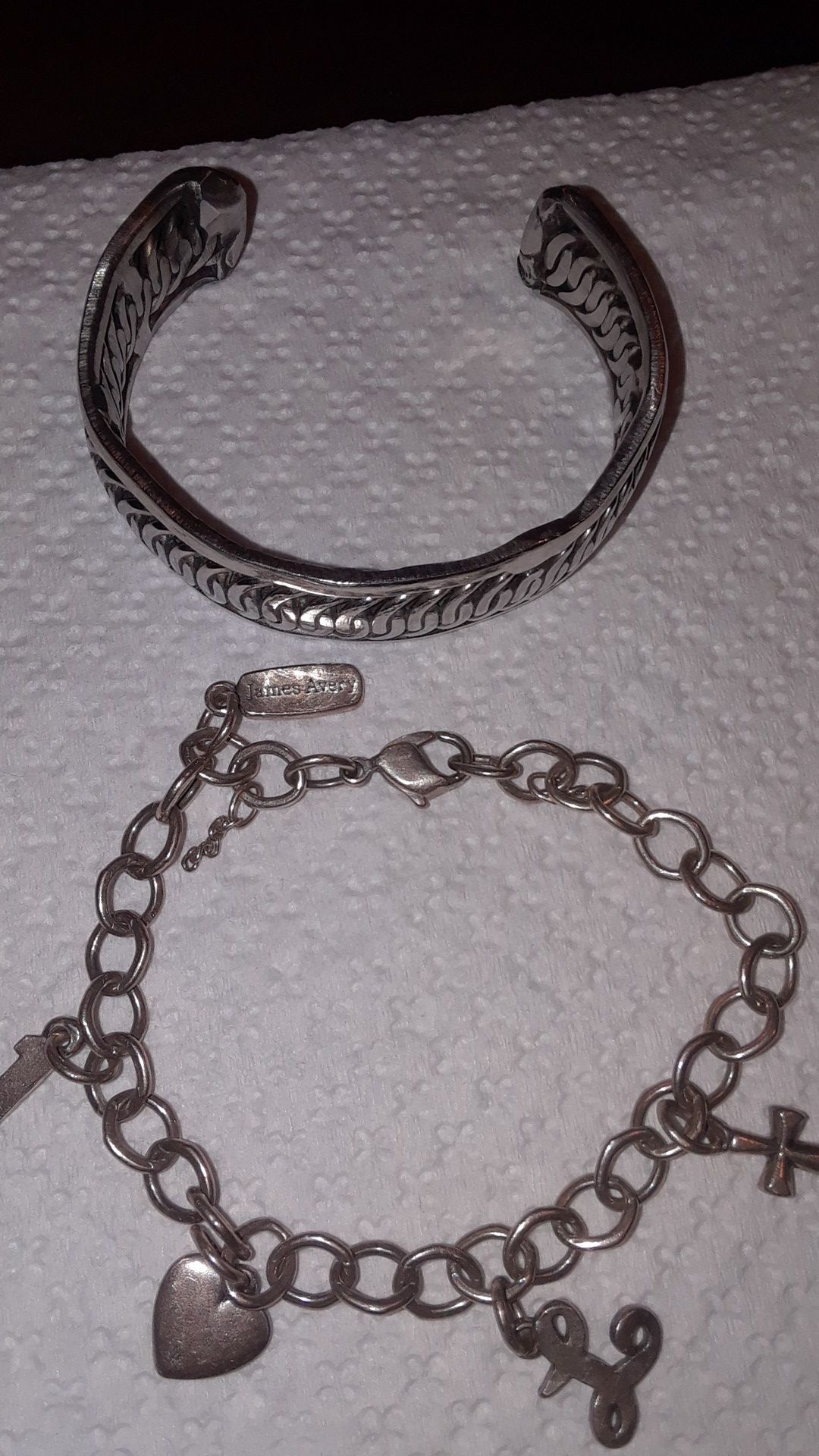 James Avery bracelet for little girl w/charms