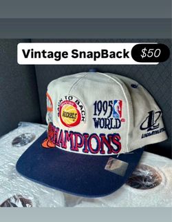 Rockets old school vintage SnapBack hat