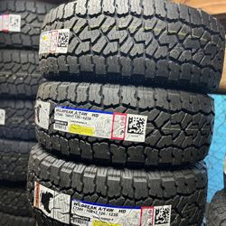FALKEN WILDPEAK AT4W LT285/70/17 4 NEW WHEELS AND TIRES MOUNTED AND BALANCED  4 LLANTAS NUEVAS MONTADAS Y BALANCEO 