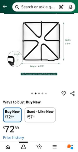 GE GAS Range Burner Tops & Grates