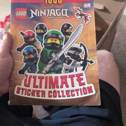 Ninjago Sticker book - Almost All stickers gone 