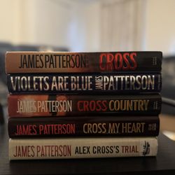 James Patterson Alex Cross Book Collection