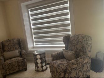 Two sofas and two chairs