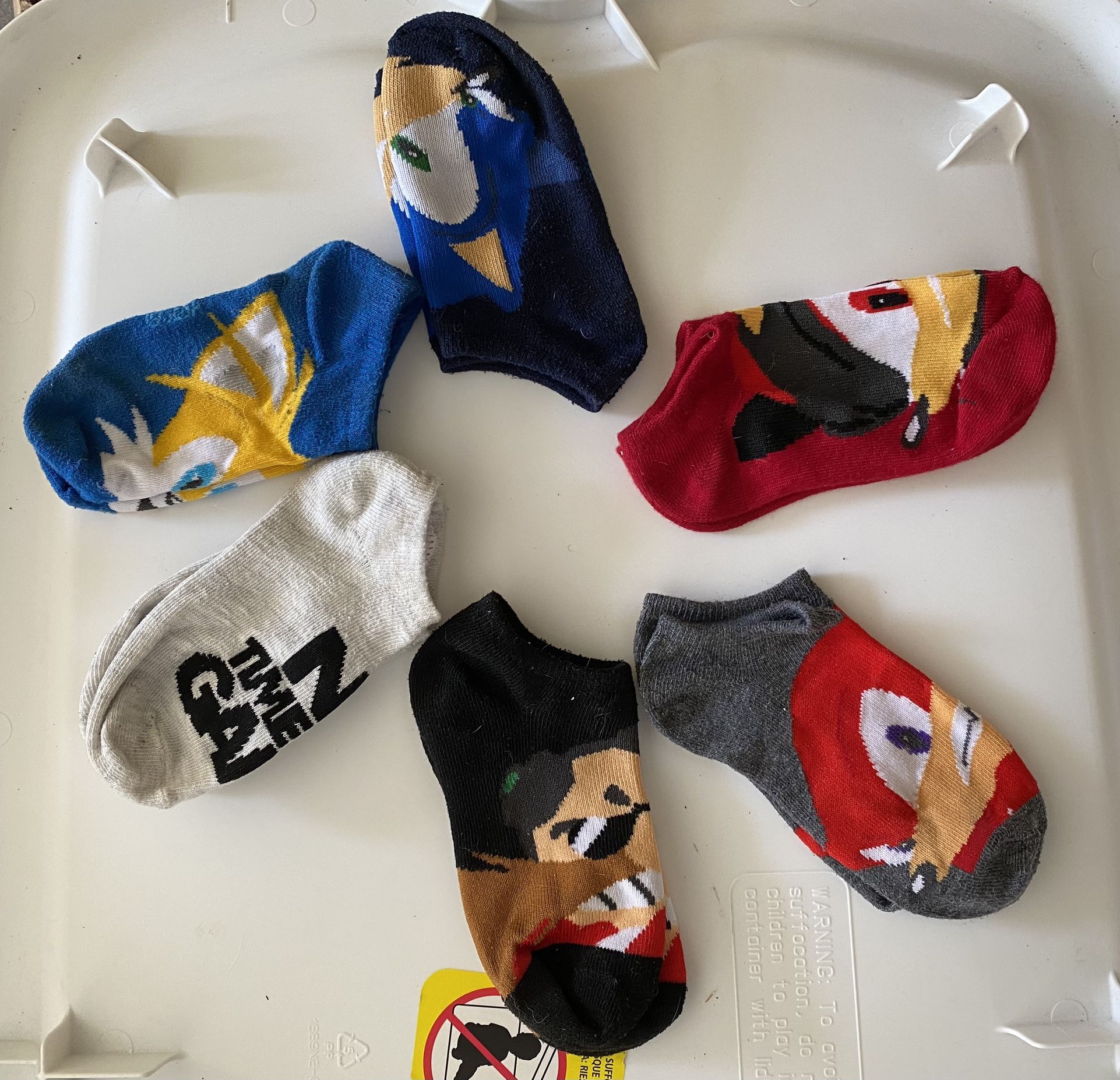 Kids Sonic Hedgehog Socks