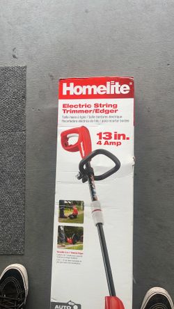 Home light electric string trimmer edger 13 inch 4 A auto feed
