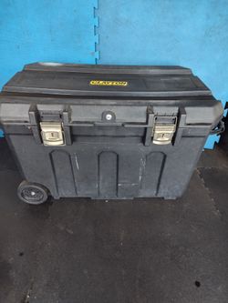 $90 firm, Yes, it's available, Clayton tactical mobile storage job box, model 955-TB012, 50 gallons, good exterior and interior condition
