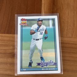 Bo Jackson Baseball Card