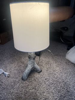 Wood Log Lamp