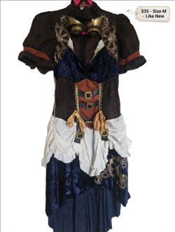 Women’s  steampunk  custums $35