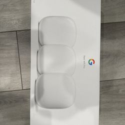 Google Nest Wifi Pro 6e Router 3 Pack 