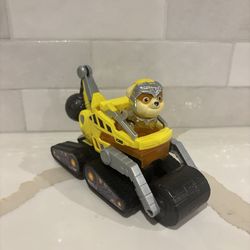 PAW Patrol: The Mighty Movie Rubble Mighty Bulldozer by Spin Master light and sound