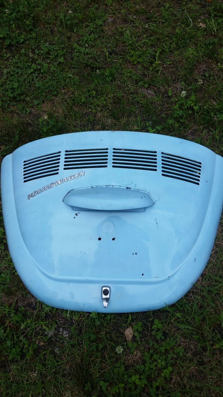 1970...72 Volkswagon Beetle engine cover deck lid