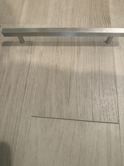 stainless steel square bar cabinet pull 22- 10inch long screw length 8 inch