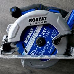 Kobalt 24V 6.5" Circular Power Saw