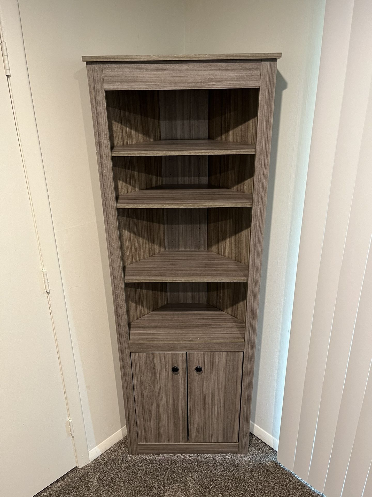 Corner Storage Shelf Cabinet