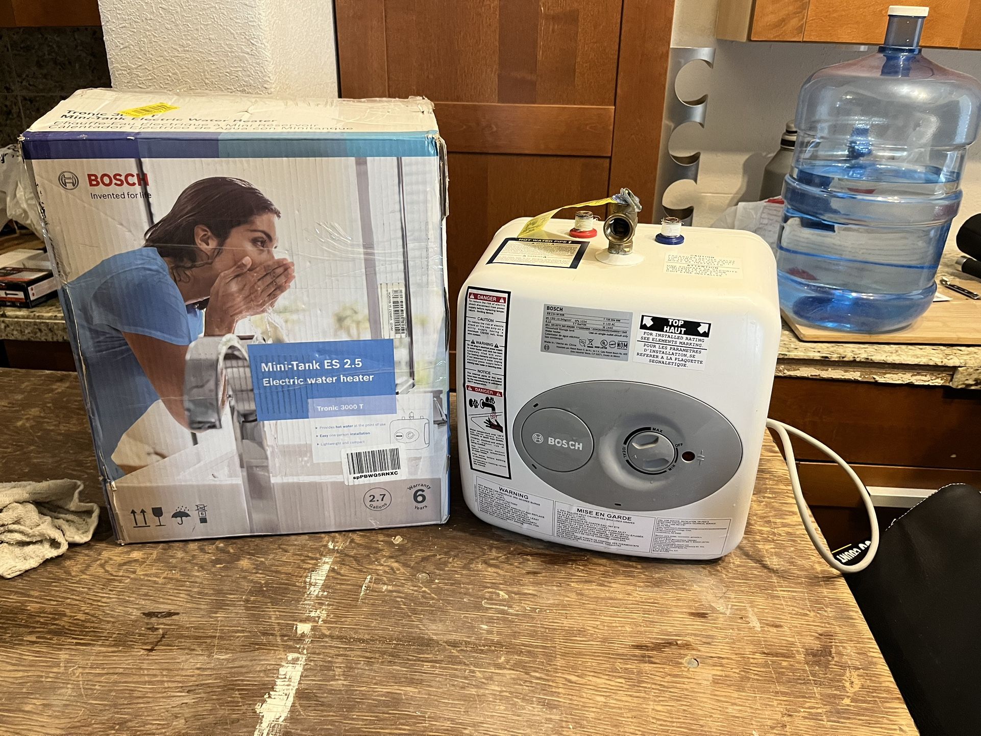 Bosch Mini Tank ES 2.5 Electric Water Heater