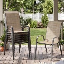8 Patio Chairs