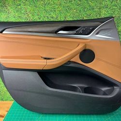 16-25 BMW X3 X4 LH FRONT LEFT DOOR TRIM PANEL OEM